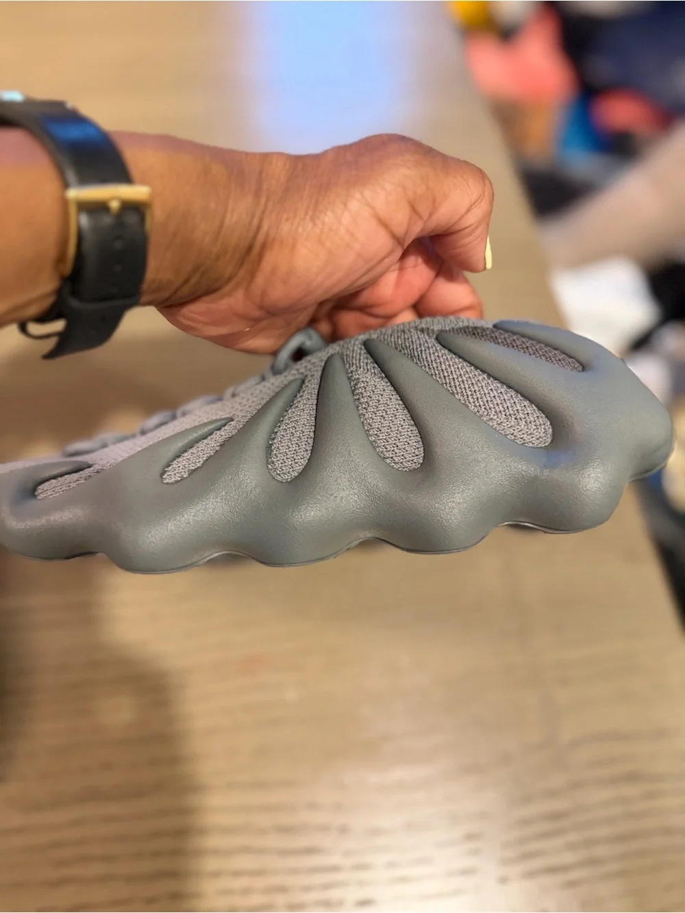 adidas Yeezy Mens Sneakers - Gray
